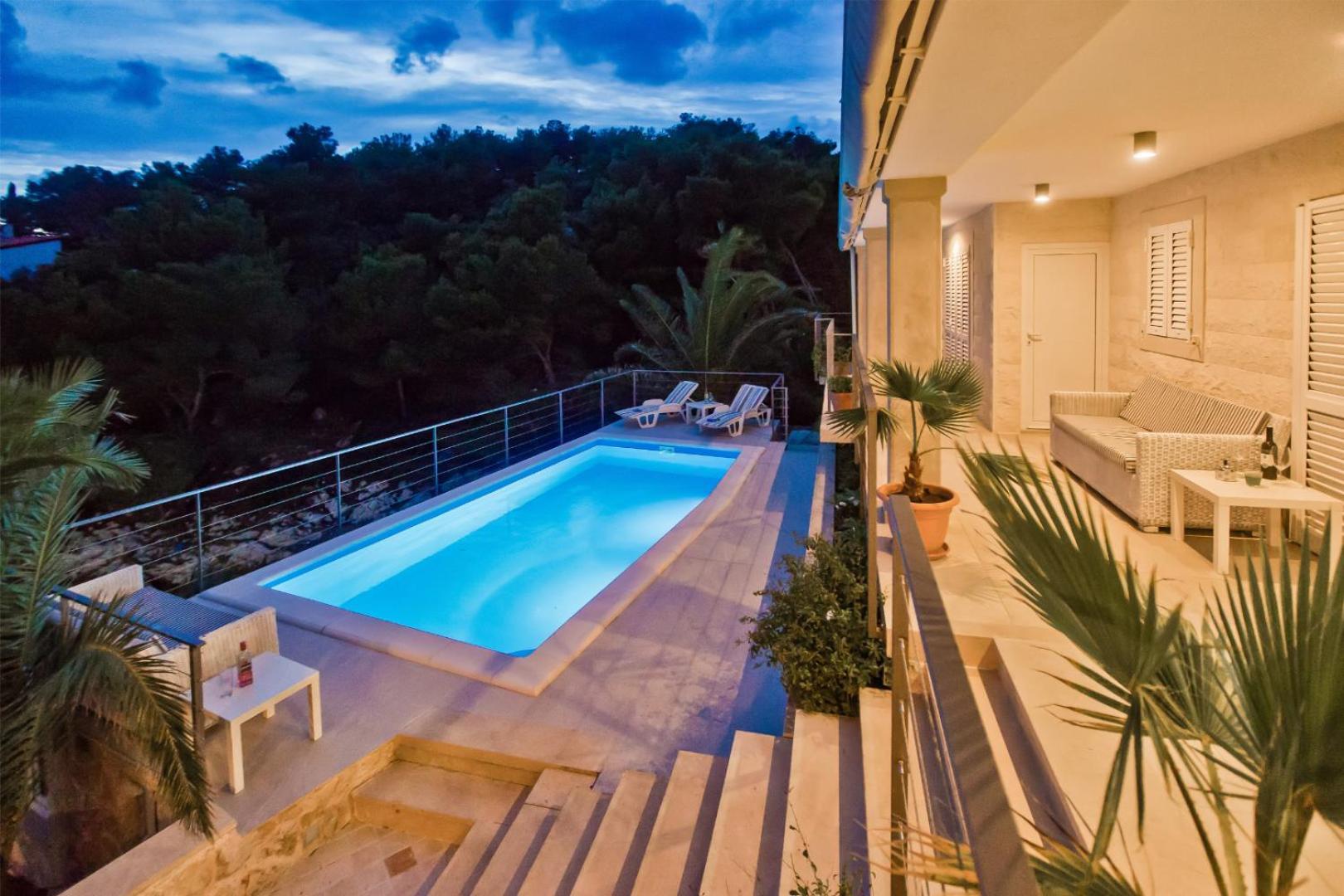 Villa Oceanus Hvar Town Exterior foto